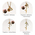 Photo Projection, Name & Birthstone Necklace